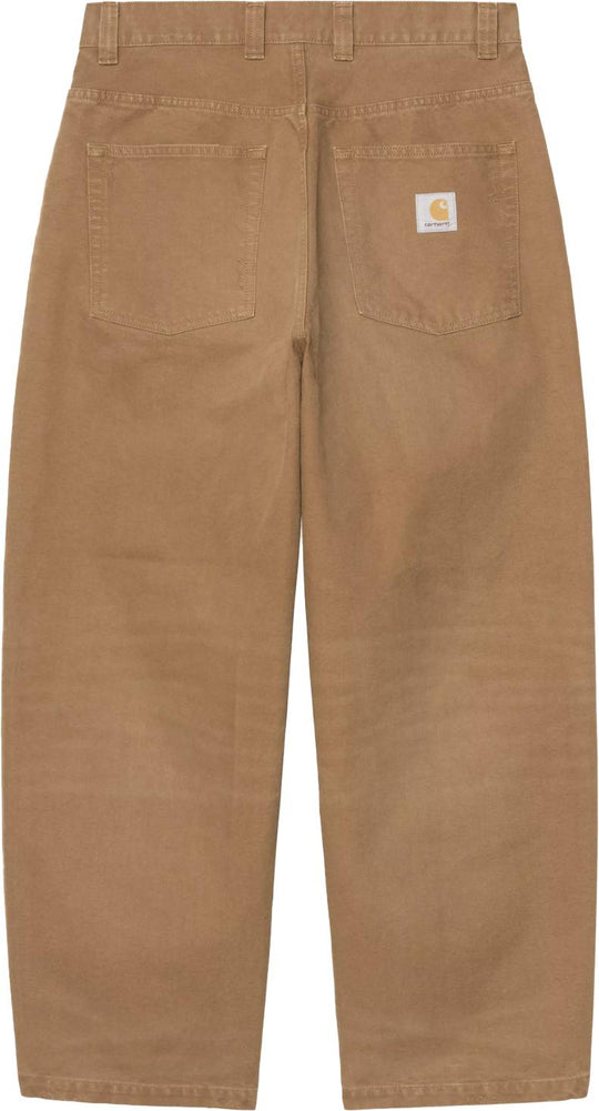  Carhartt Wip Pantalone Single Knee Pant Hamilton Brown Grind Wash Uomo Hamiltonbrowngrindwash