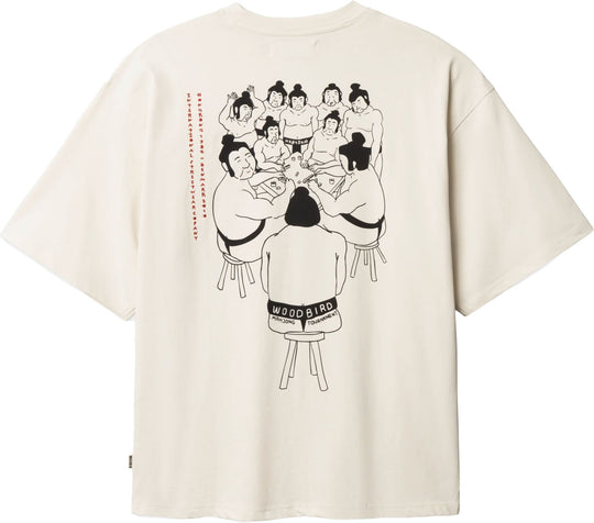  Woodbird T-shirt Beam Suma Tee Off White Uomo Offwhite