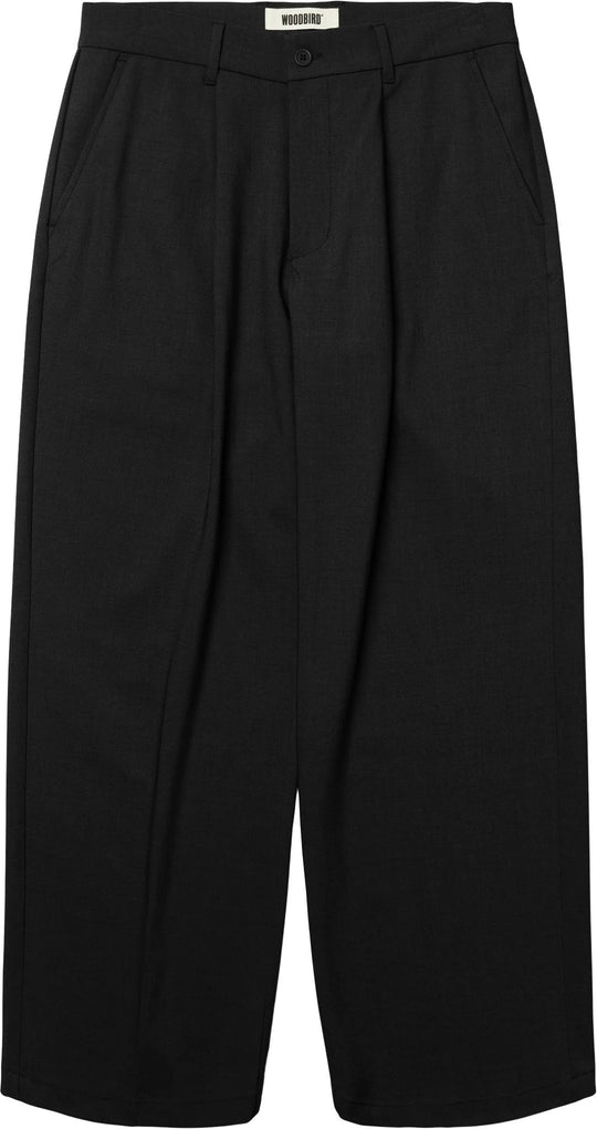  Woodbird Pantaloni Bin Guan Pants Black Uomo