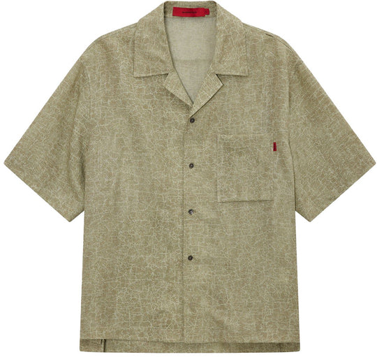  Acupuncture Camicia Cracked Shirt Ss Marble Sand Uomo Marblesand