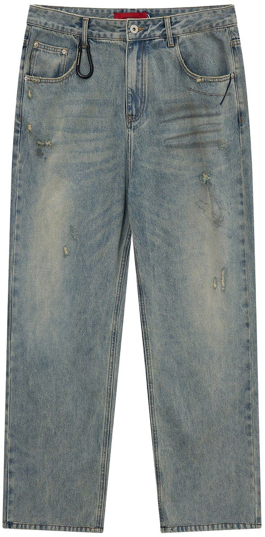  Acupuncture Jeans Original Denim Biker Wash Uomo Bikerwash