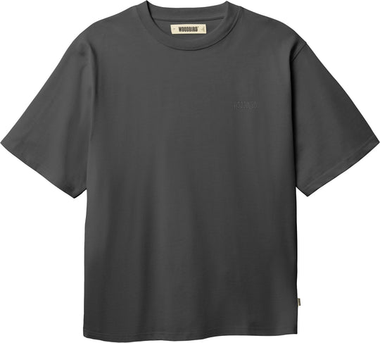  Woodbird T-shirt Base Tee Asphalt Uomo