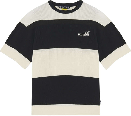  Iuter Maglione Harmony Band Knit Over Tee Jumper Black Uomo