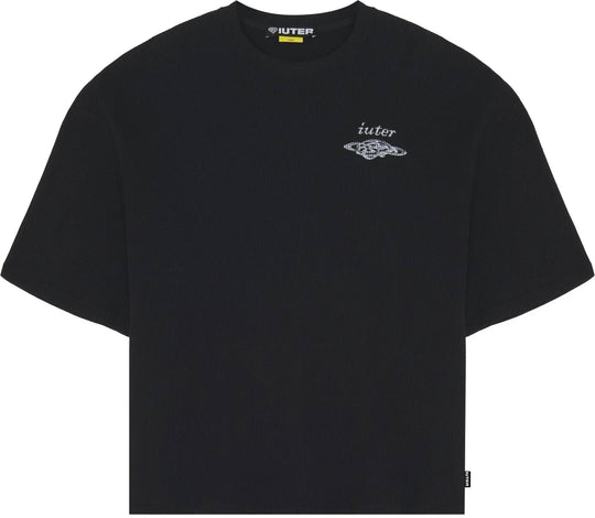  Iuter T-shirt Bljoux Waffle Tee Black Uomo