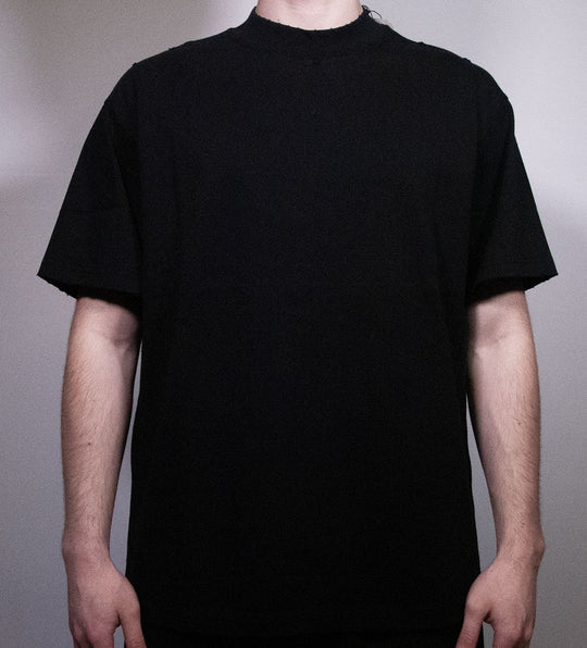  A.u.r.a.s T-shirt Distressed Over Tee Black Uomo