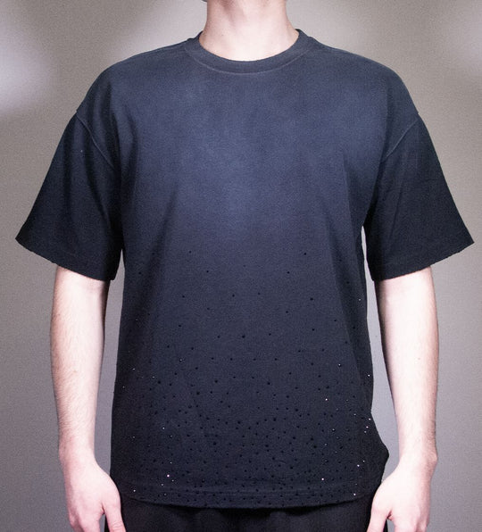  A.u.r.a.s T-shirt Diamond Tee Black Uomo