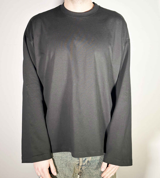  A.u.r.a.s T-shirt Manica Lunga Ls Over Tee Black Uomo