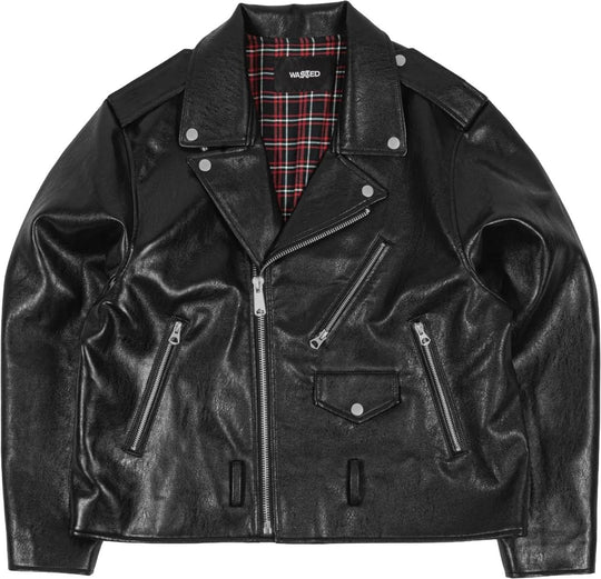  Wasted Paris Giacca Taunt Biker Jacket Black Uomo