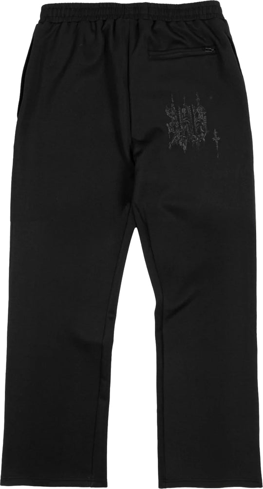  Wasted Paris Pantalone Stronghold Track Pant Black Uomo