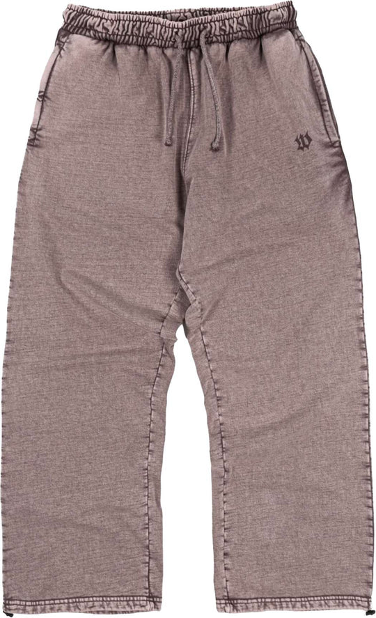  Wasted Paris Tuta Splinter Faded Jogging Burgundy Uomo