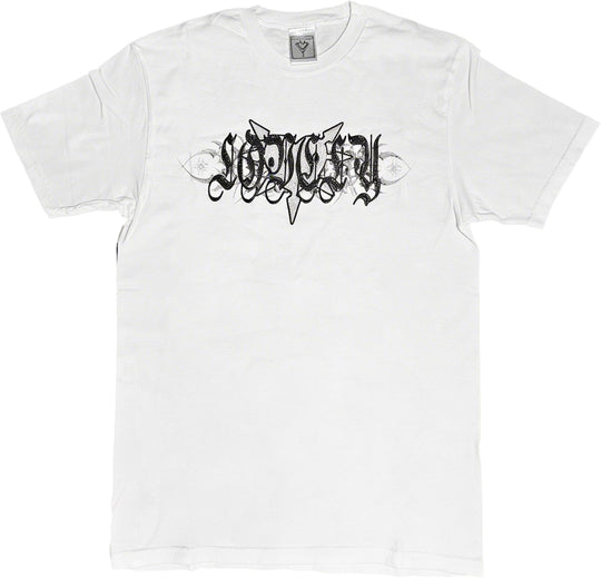  Lovely Death Dreams T-shirt Cuore Cromato Bianco Uomo White
