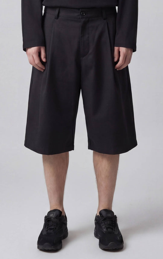  A.u.r.a.s. Bermuda Ballon Short Nero Uomo Black