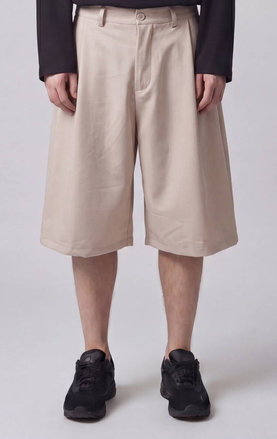  A.u.r.a.s. Bermuda Ballon Short Beige Uomo