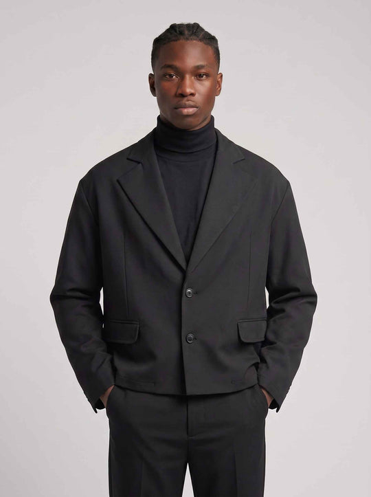  A.u.r.a.s Giacca Abito Black Uomo