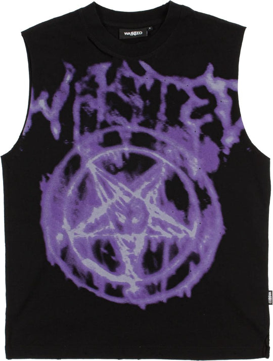  Wasted Paris Canotta Banshee Tank Black Uomo