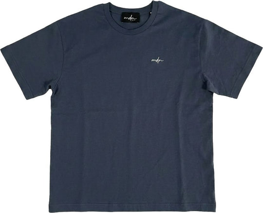  Mdn T-shirt Basic Logo Relaxed Fit Tee India Ink Uomo Indiainkmaterial:cotone