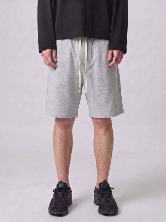  A.u.r.a.s Short In Felpa Pant Grigio Chiaro Uomo Grey