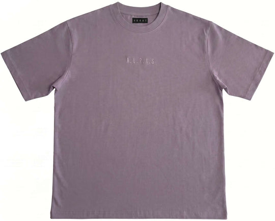  A.u.r.a.s T-shirt Logo Tee Violet Uomo