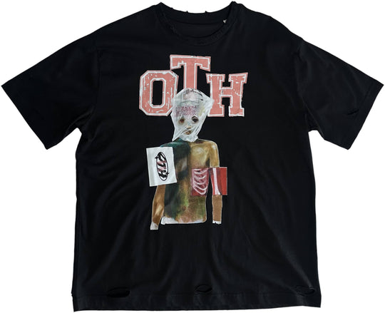  Oth T-shirt Rotten Society Tee Black Uomo