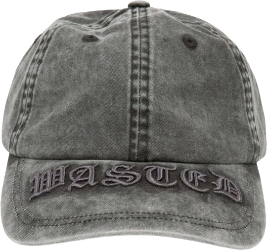  Wasted Paris Cappello Kingdom Curve Destroy Cap Faded Black Uomo Fadedblack
