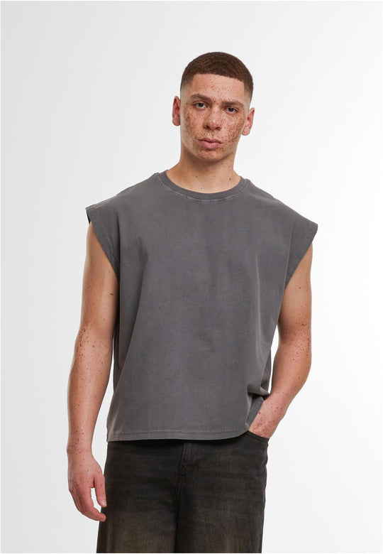  A.u.r.a.s. T-shirt Vintage Cropped Heavy Sleeveless Tee Magnet Uomo