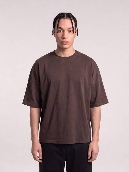  A.u.r.a.s T-shirt Crop Tee Brown Uomo
