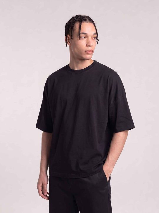  A.u.r.a.s T-shirt Crop Tee Black Uomo