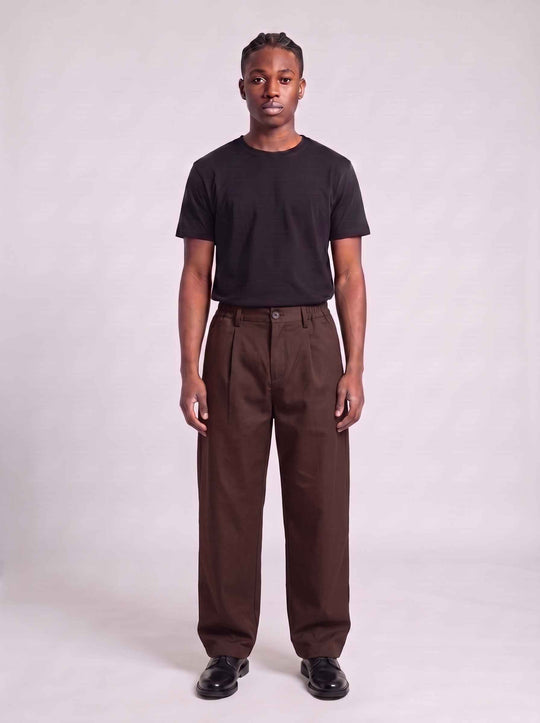  A.u.r.a.s Pantalone Baggy Pence Pant Camel Uomo