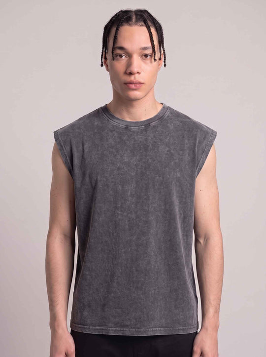  A.u.r.a.s. T-shirt Vintage Cropped Heavy Sleeveless Tee Magnet Uomo