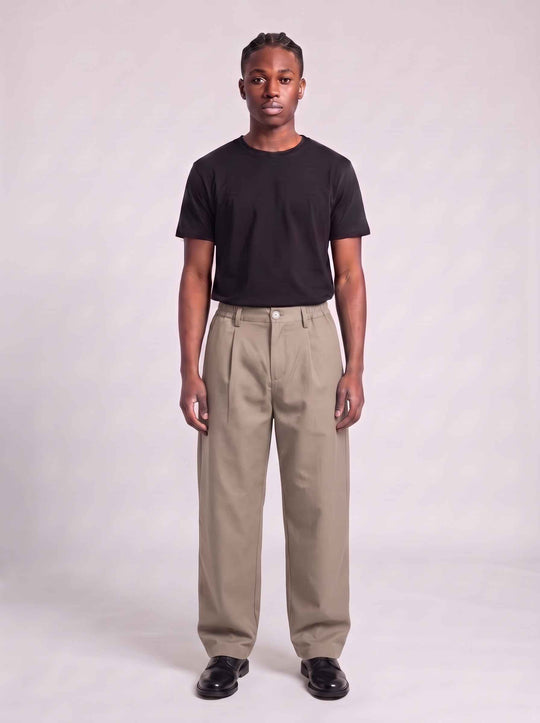  A.u.r.a.s Pantalone Baggy Pence Pant Camel Uomo