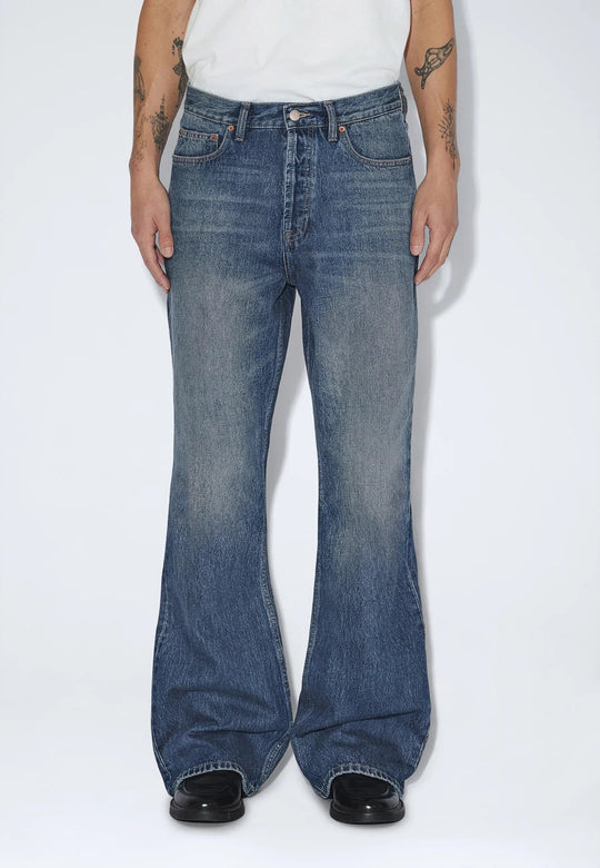  Dr Denim Jeans Rift Wide Bootcut Stream Mid Fade Dirt Dr. Denim Uomo Fadedirt