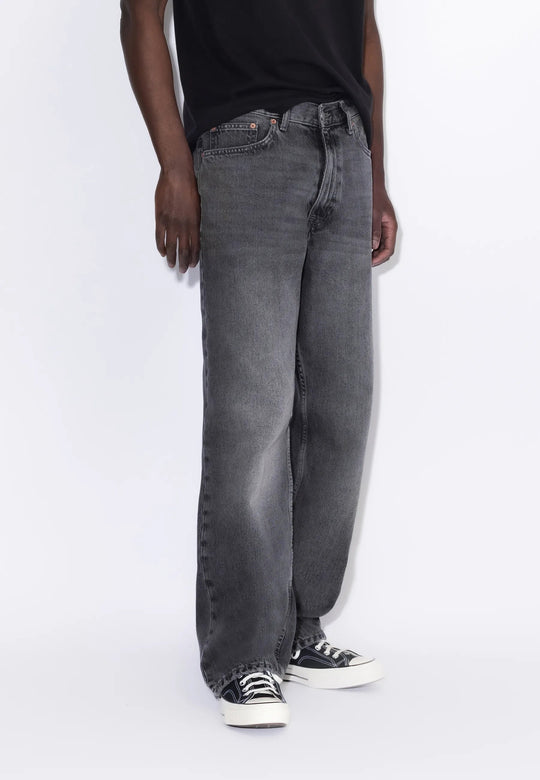  Dr Denim Jeans Omar Relaxed Mid Grey Used Dr. Denim Uomo Midgreyused