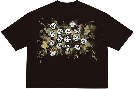  Mdn X Sarac T-shirt Artcustom Drop 1 Brown Uomo
