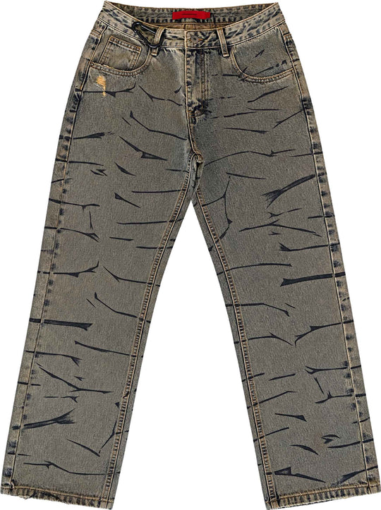  Acupuncture Jeans Texas Dune Wash Uomo Nero