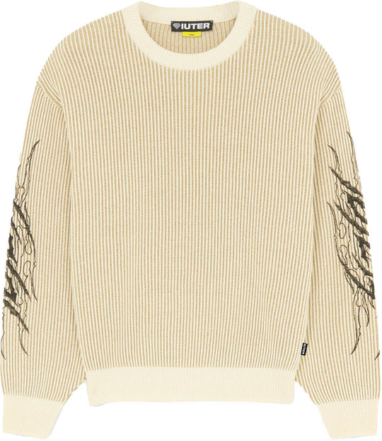  Iuter Maglione Tribal Jumper Ivory Uomo