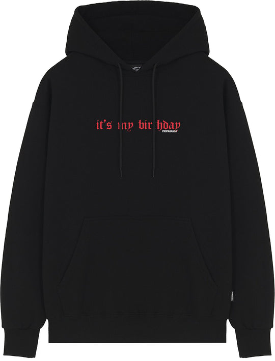  Propaganda Felpa Party Hoodie Black Uomo