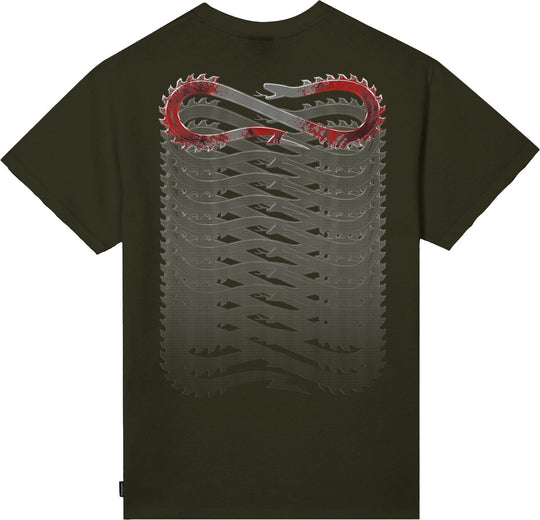  Propaganda T-shirt Ribs Injury Tee Coffee Uomo