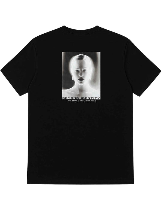 A.u.r.a.s T-shirt Beyond Identity Tee Black White Uomo