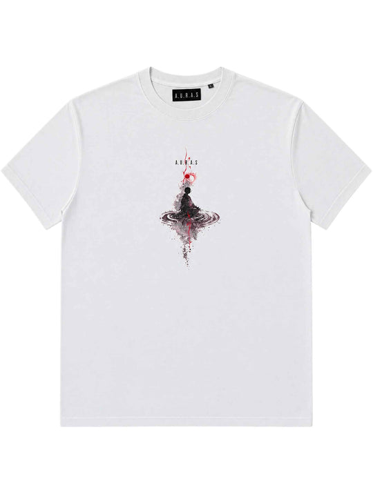  A.u.r.a.s T-shirt Kokoro Tee White Uomo