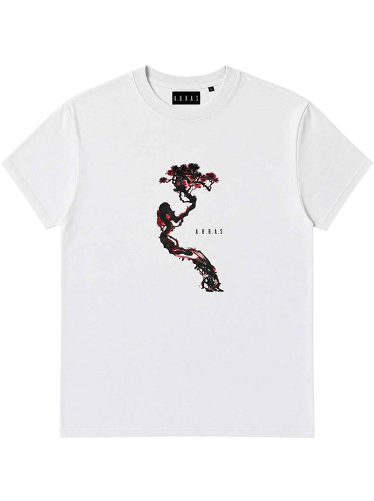  A.u.r.a.s T-shirt Bonsai Tee White Uomo
