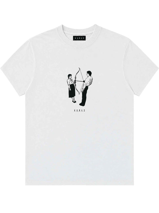  A.u.r.a.s T-shirt Connection Tee White Uomo