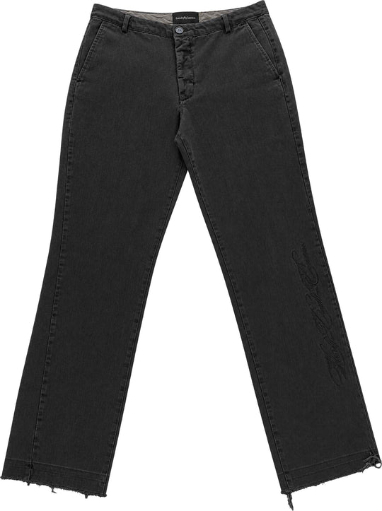  Lovely Death Dreams Jeans Ricamo Black Uomo