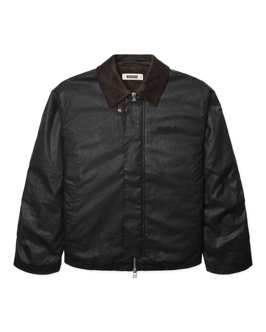  Woodbird Giacca Wbping Washed Short Jacket Black Uomo