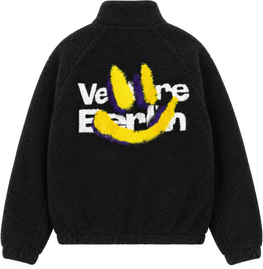  Vertere Smile Sherpa Jacket Black Uomo