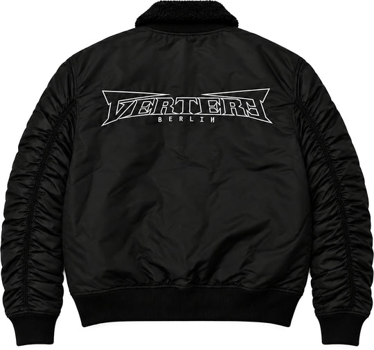  Vertere Giacca Vortex Bomber Jacket Black Uomo