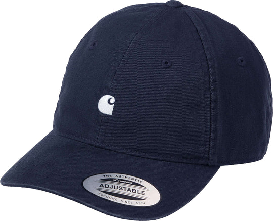  Carhartt Wip Cappello Madison Logo Cap Dark Navy Uomo Blu