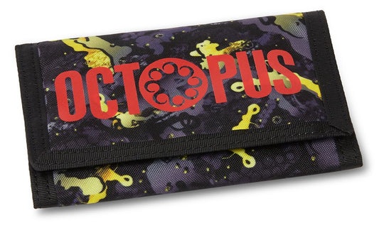 Octopus Portafoglio Camo Wallet Black Uomo Nero