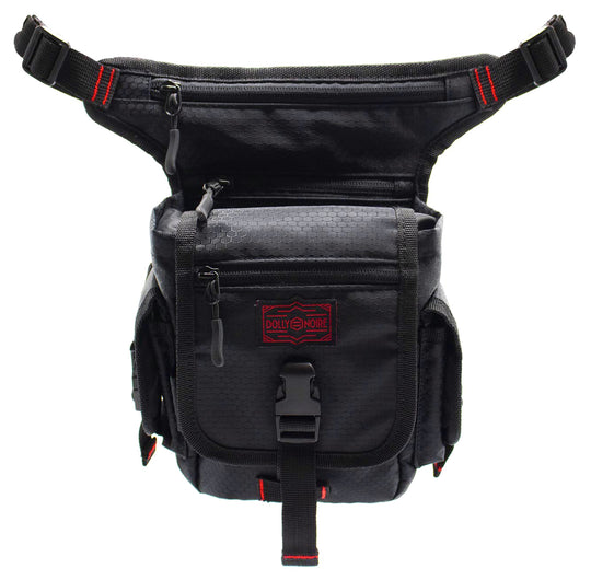  Dolly Noire Borsa Leg Bag Black Uomo Nero