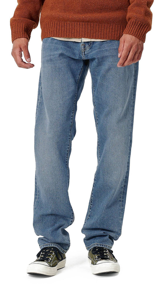  Carhartt Wip Pantaloni Jeans Klondike Pant Blue Worn Uomo