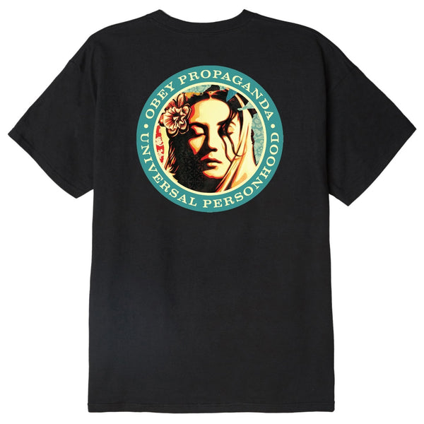 Obey t-shirt Universal Person Classic tee black